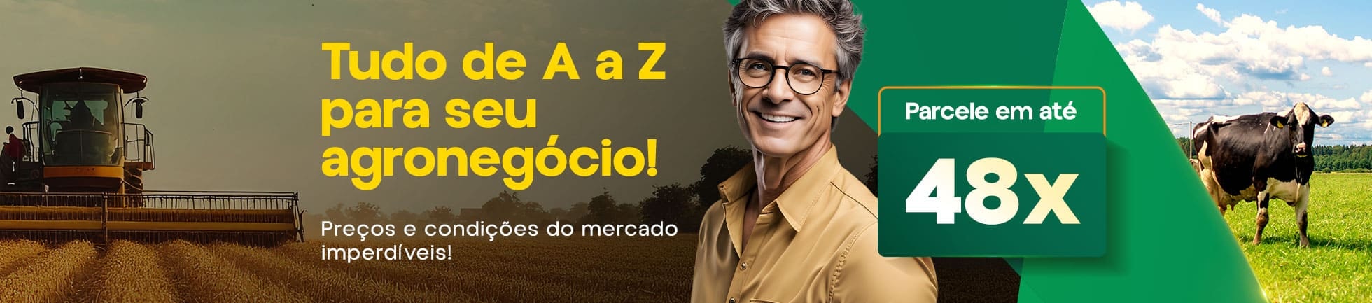 Tudo de A a Z para sua Fazenda!