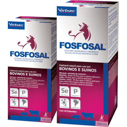 Fosfosal®  O multimineral injetável.