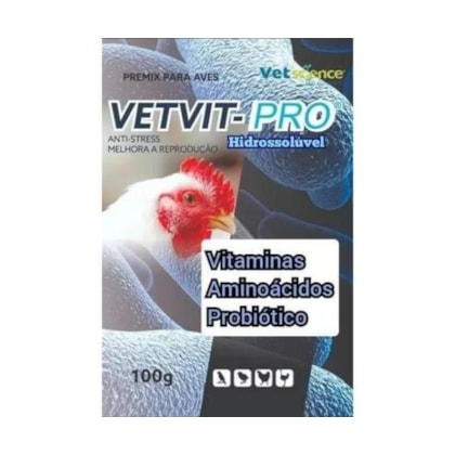 Vetvit Premix 100 Gramas